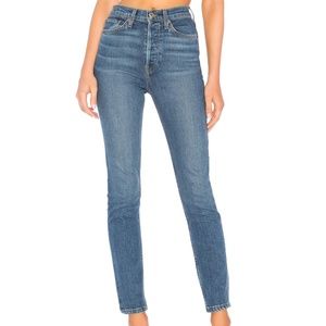 RE/DONE Originals Ultra High Rise in Mid 70s